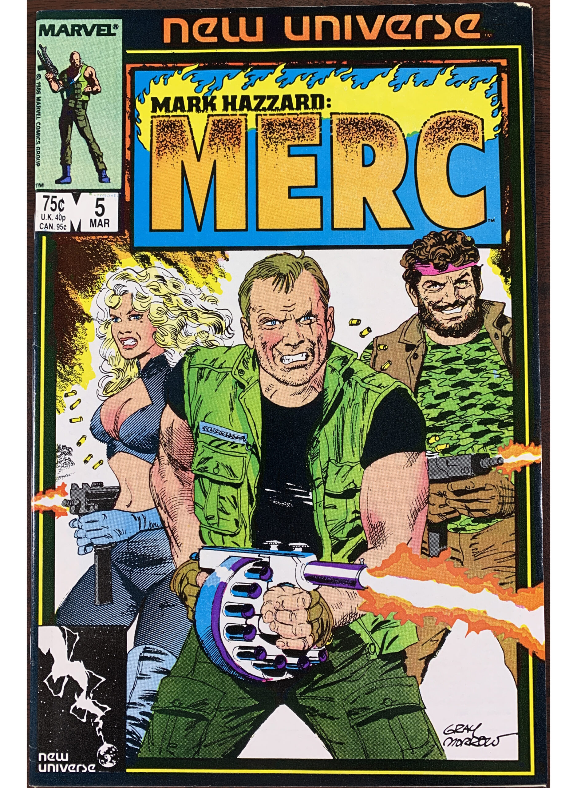 Mark Hazzard MERC #5