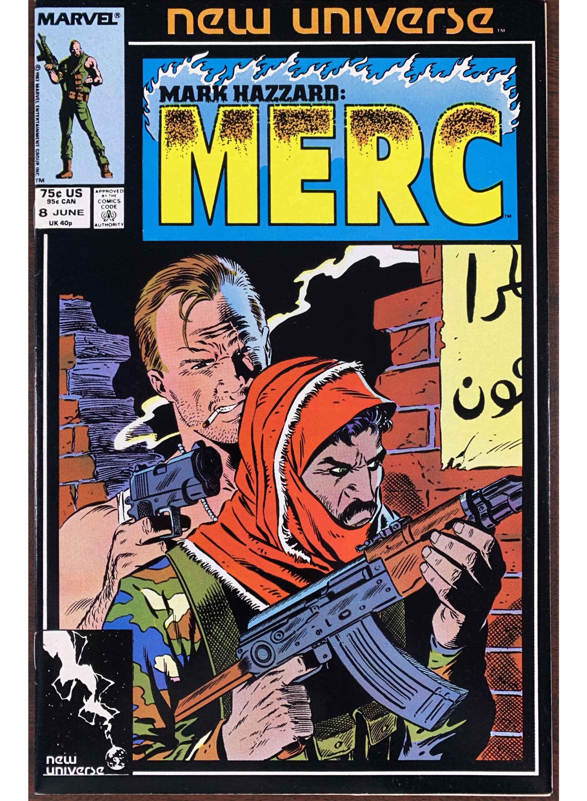 Mark Hazzard MERC #8