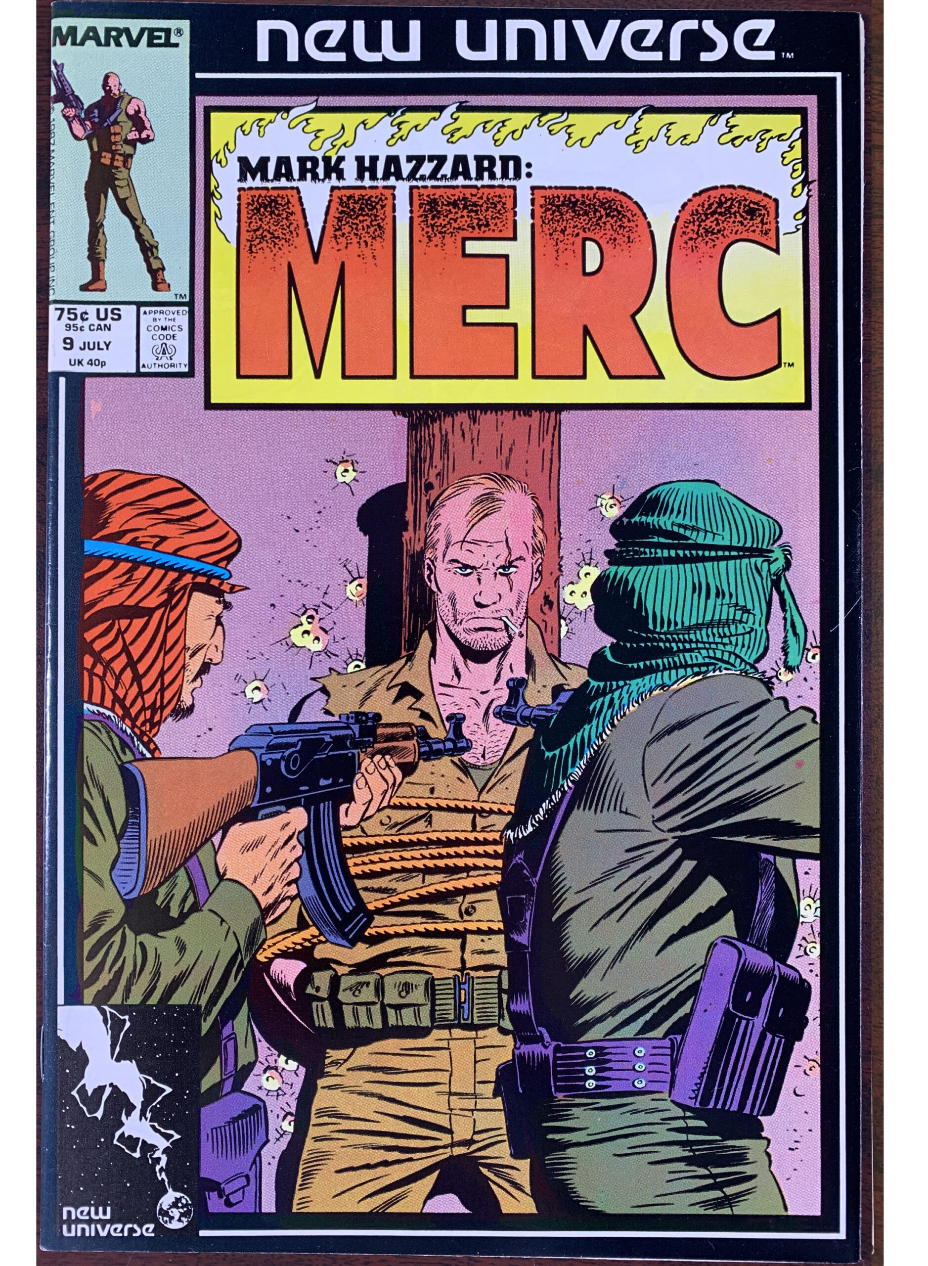 Mark Hazzard MERC #9