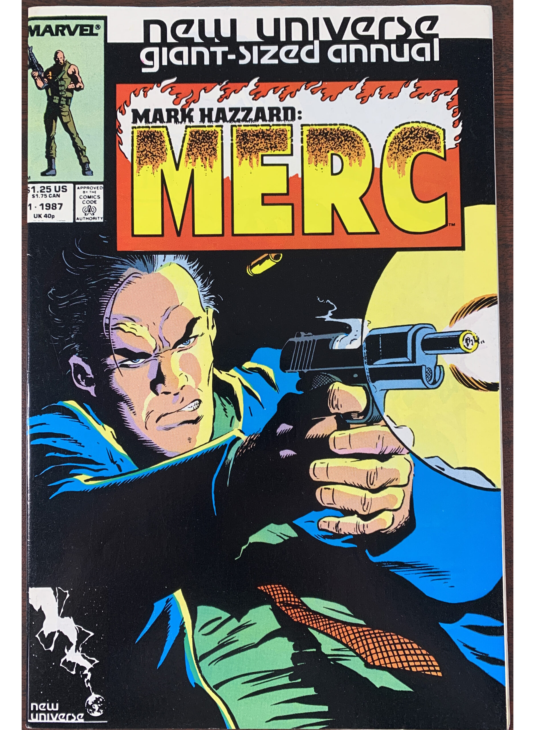 Mark Hazzard MERC Annual #1