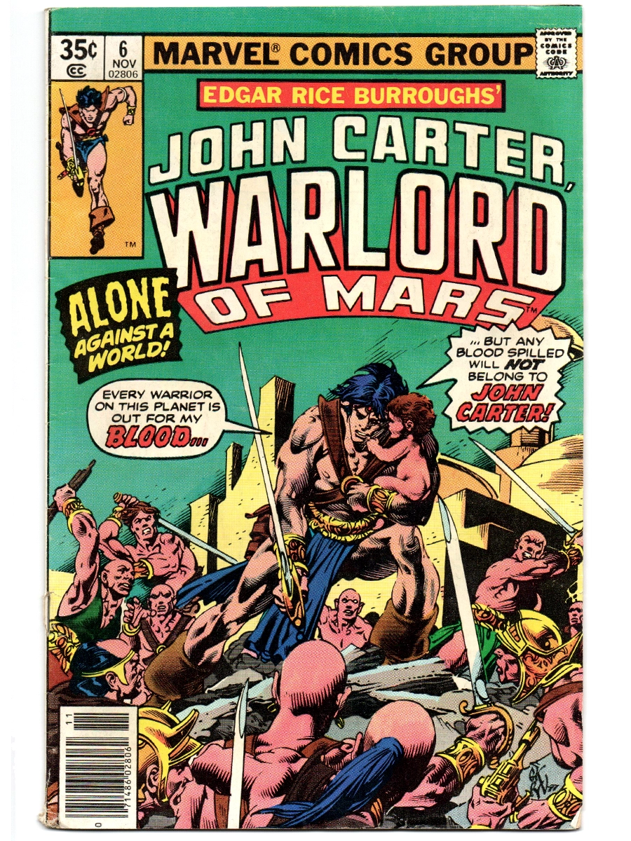 John Carter: Warlord of Mars #6