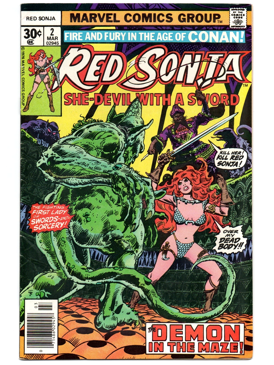 Red Sonja #2 Marvel Comics