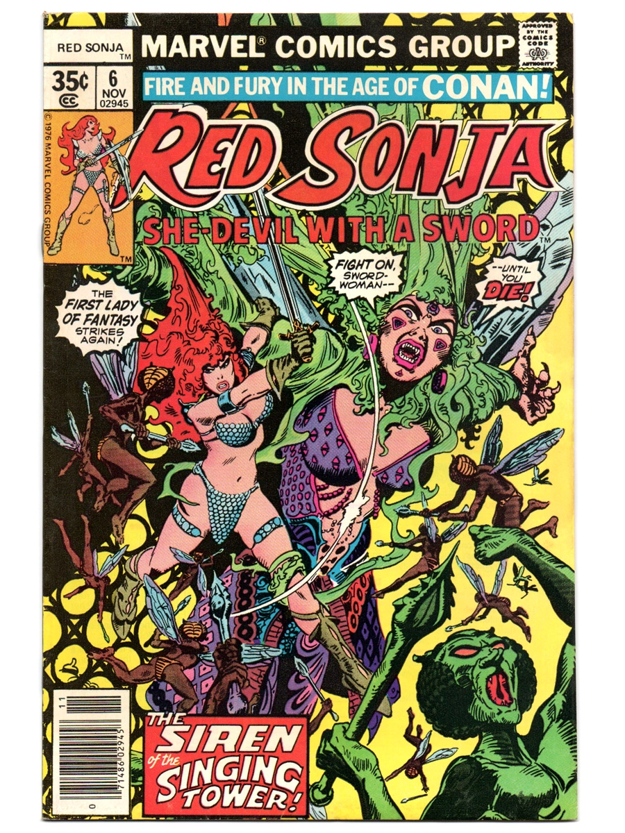 Red Sonja #6 Marvel Comics
