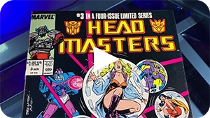 Play Transformers Headmasters #3 Review by 80s Comics