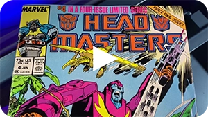 Play Transformers Headmasters #4 Video Review by 80s Comics